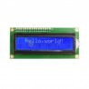 Mėlynas 16x2 LCD ekrano modulis HD44780