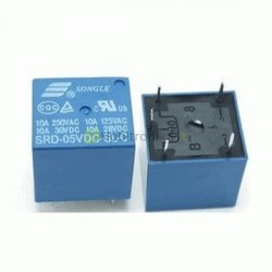 5V relė 220V AC komutavimui