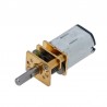 6V 300rpm mini motoras su dantračių pavara