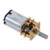 6V 300rpm mini motoras su dantračių pavara