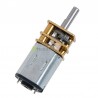 6V 300rpm mini motoras su dantračių pavara