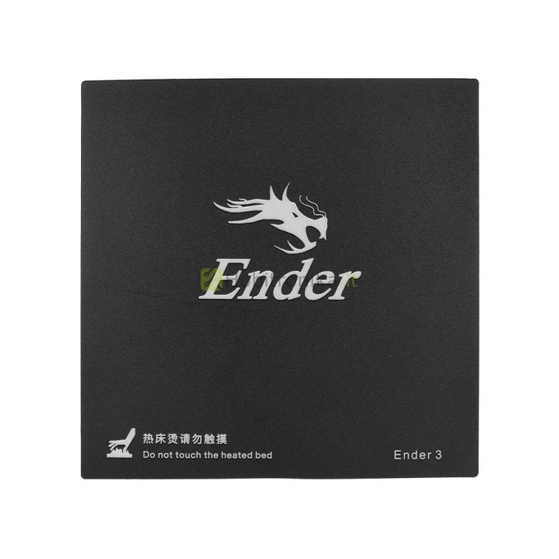 Ender 3 kaitinimo pado paviršiaus lipdukas