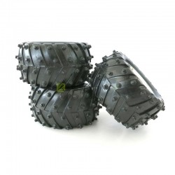 Dygliuotas 55 x 28 mm ratas važiuoklei