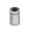 LM12LUU tiesinis guolis 12mm strypui