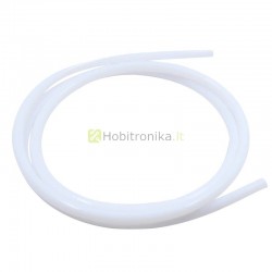 2.5mm baltas PTFE teflono...