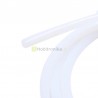 2.5mm baltas PTFE teflono vamzdelis 1m