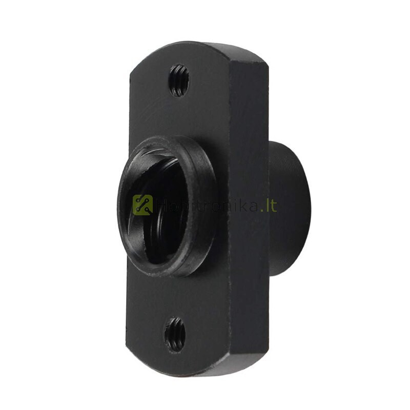 8mm mini plastikinė veržlė sraigtiniam strypui