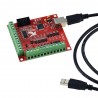 USB CNC 4-ašių motorų valdymo plokštė