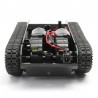 RC tanko-roboto važiuoklė su vikšrais ir motorais