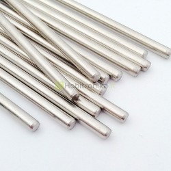80 x 2 mm metalinis ašies strypelis mašinėlės ratams