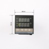 REX-C100 automatinis relinis 0-400°C 220V temperatūros reguliatorius