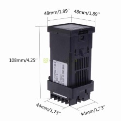 REX-C100 automatinis TTL 0-400°C 220V temperatūros reguliatorius