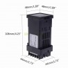 REX-C100 automatinis TTL 0-400°C 220V temperatūros reguliatorius