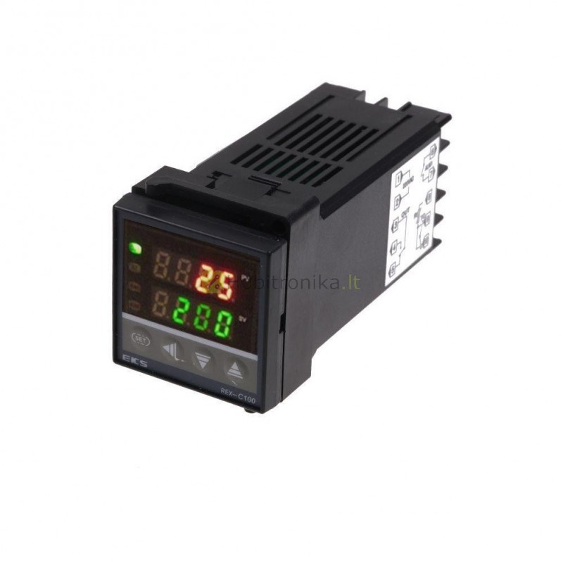REX-C100 automatinis TTL 0-400°C 220V temperatūros reguliatorius