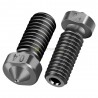 Kietinto plieno 0.4mm ilgas antgalis 1.75mm plastiko gijai