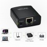 USB 2.0 print-spausdinimo serveris 100Mbps Wavlink