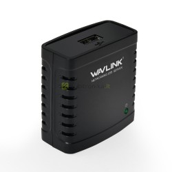 USB 2.0 print-spausdinimo serveris 100Mbps Wavlink