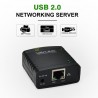 USB 2.0 print-spausdinimo serveris 100Mbps Wavlink