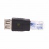 Mini USB į Ethernet LAN RJ45 adapteris