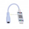 5-24V 6A RGB 3528 5050 LED juostos valdiklis Bluetooth