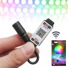 5-24V 6A RGB 3528 5050 LED juostos valdiklis Bluetooth