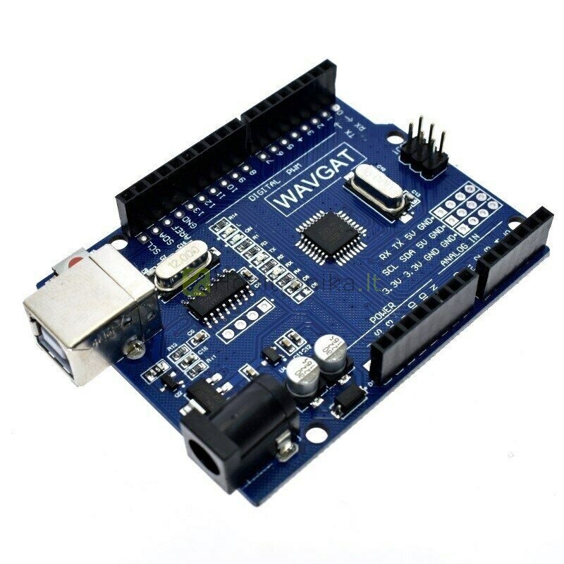 WAVGAT Uno R3 plokštė su USB Type-B jungtimi
