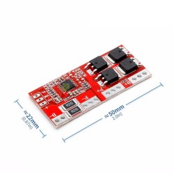 4S 30A Li-Ion 18650 baterijų apsauginė (BMS) schema