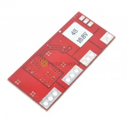 4S 30A Li-Ion 18650 baterijų apsauginė (BMS) schema