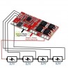 4S 30A Li-Ion 18650 baterijų apsauginė (BMS) schema