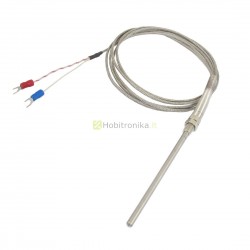200mm M8 K-tipo termopora 0-400°C