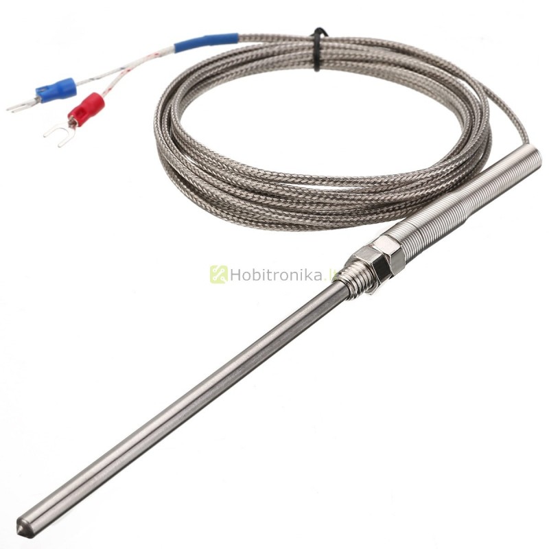 200mm M8 K-tipo termopora 0-400°C