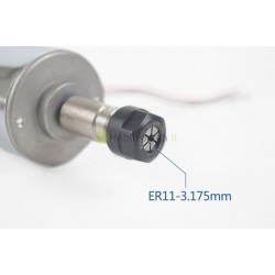 300W špindelio motoras 12-48V DC ER11
