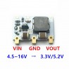 Mini 16V 4A į 5.2V arba 3.3V žeminantis keitiklis