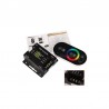 RGB 12-24V 18A LED juostos valdiklis su pulteliu