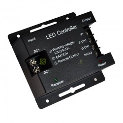 RGB 12-24V 18A LED juostos valdiklis su pulteliu