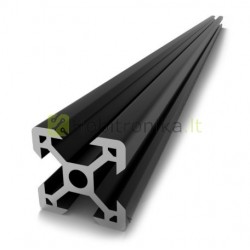 250mm 2020 juodas v-slot...