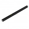 250mm 2020 juodas v-slot aliuminio profilis