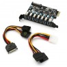 7x USB 3.0 PCI-E praplėtimo plokštė