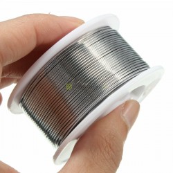 2mm 100g lydmetalio ritė su fliusu 2.5% Pb60/Sn40