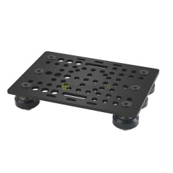 Plati stabilaus judėjimo karietėlė-platforma 8020 v-slot profiliui