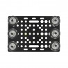 Plati stabilaus judėjimo karietėlė-platforma 8020 v-slot profiliui