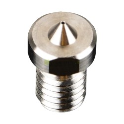 Trumpas titano lydinio 0.4mm spausdinimo antgalis 1.75mm plastiko gijai