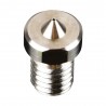 Trumpas titano lydinio 0.4mm spausdinimo antgalis 1.75mm plastiko gijai