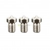Trumpas titano lydinio 0.4mm spausdinimo antgalis 1.75mm plastiko gijai