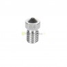 Trumpas titano lydinio 0.4mm spausdinimo antgalis 1.75mm plastiko gijai