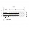 Plieninė kaitinimo bloko jungtis 1.75mm gijai su PTFE intarpu