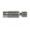 Plieninė kaitinimo bloko jungtis 1.75mm gijai su sriegiais ir PTFE intarpu