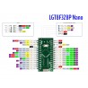 LGT8F328P MiniEVB mikrovaldiklio plokštė