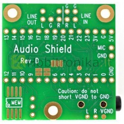 Audio šarvas Teensy 4.0