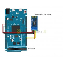 CC2541 Bluetooth BLE 4.0 bevielio RF siųstuvo-imtuvo modulis